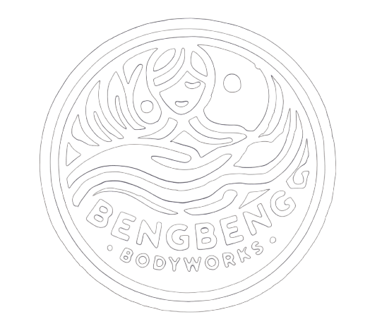 BengBeng Bodyworks logo. Home-visit deep tissue, sports, and reset massage by a professional therapist in the Netherlands.